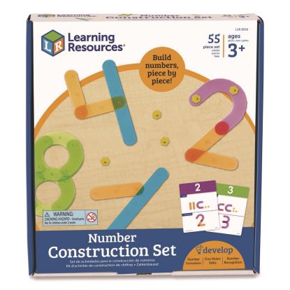 Number Construction Activity Set, Pre-K to K, 50 Pieces1