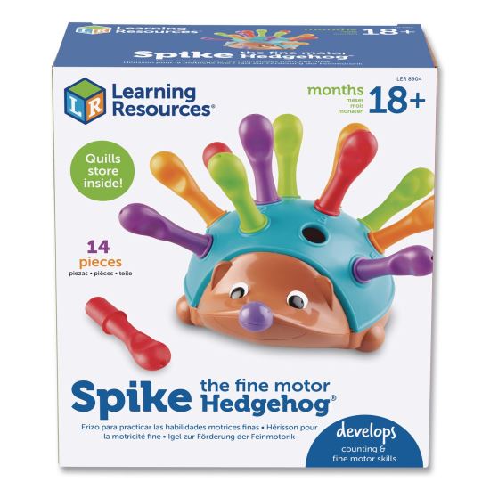 Spike the Fine Motor Hedgehog, Pre-K, 14 Pieces1