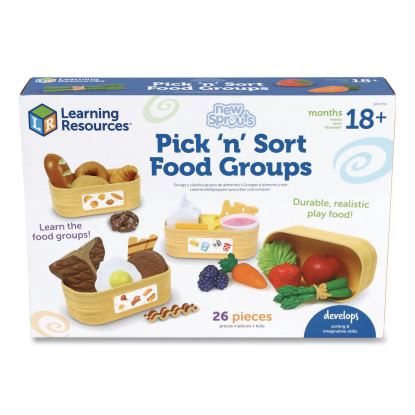 New Sprouts Pick 'n' Sort Food Groups, Pre-K to K, 21 Pieces1