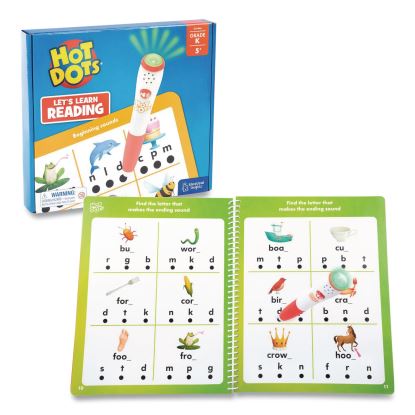 Hot Dots Let's Learn Kindergarten Reading, Grade K, 50 Pages1