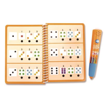 Hot Dots Numberblocks Activity Book with Interactive Pen, Number Recognition 1-10, 75 Activities, Pre-K to K, 60 Pages1