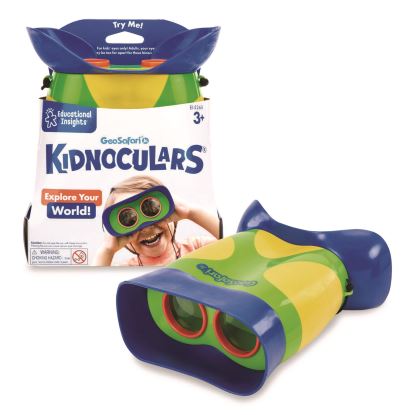 GeoSafari Jr. Kidnoculars, Ages 5 and Up, 8.6" x 7" x 8.9", Blue/Green/Yellow1