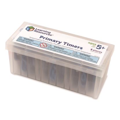 Student Timer, LCD, 2.5 x 6.3 x 2.5, Assorted Colors, 6 Timers1