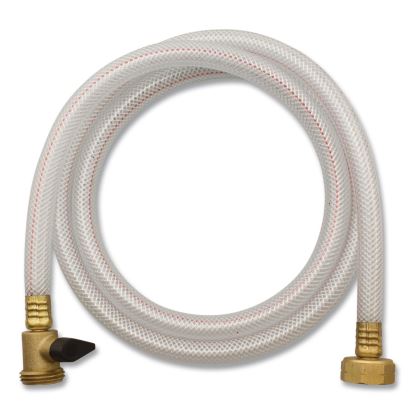 Water Supply Hose, 0.38" x 5 ft, White, 25/Carton1