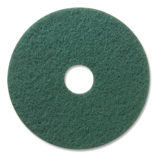 Niagara Green Scrubbing Pad, 17" Diameter, Green, 5/Carton1