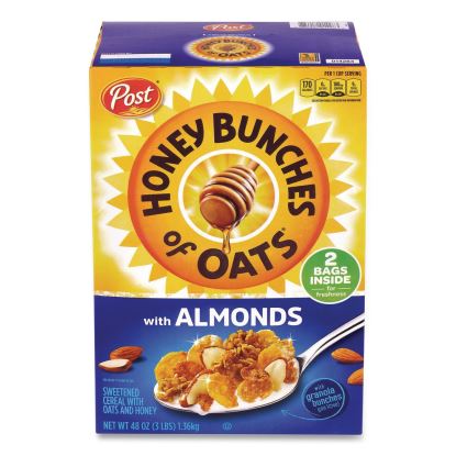 Honey Bunches of Oats with Almonds, 2 Bags/Box, 48 oz Box1