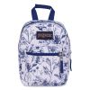 Big Break Lunch Bag, Foraging Finds, 7.5 x 5 x 11, Blue/White1