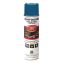 Industrial Choice M1600 System Solvent-Based Precision Line Marking Paint, Flat Blue, 17 oz Aerosol Can, 12/Carton1