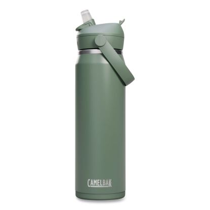 Thrive FlipStraw Stainless Steel Vacuum Insulated Water Bottle, 32 oz, Moss1