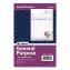 General Purpose Forms, Two-Part Carbonless, 8.5 x 5.67, 100 Forms Total/Pack1
