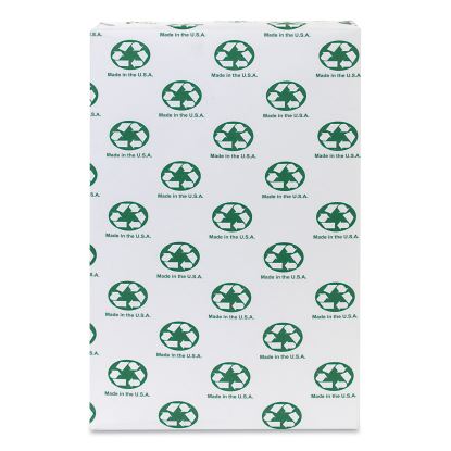 Recycled Multipurpose Paper, 92 Bright, 20 lb Bond Weight, 8.5 x 14, White, 500/Ream1