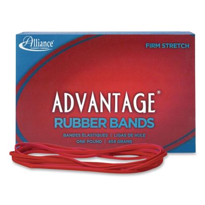 Advantage Multi-Purpose Rubber Band, Size 69, Red, 1 lb Box, 140/Box1