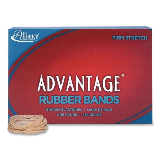 Advantage Multi-Purpose Rubber Band, Size 14, Natural Crepe, 1 lb Box, 2,250/Box1
