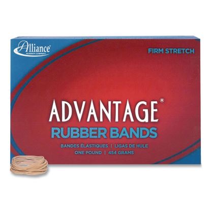 Advantage Multi-Purpose Rubber Band, Size #12, Natural Crepe, 1 lb Box, 2,500/Box1