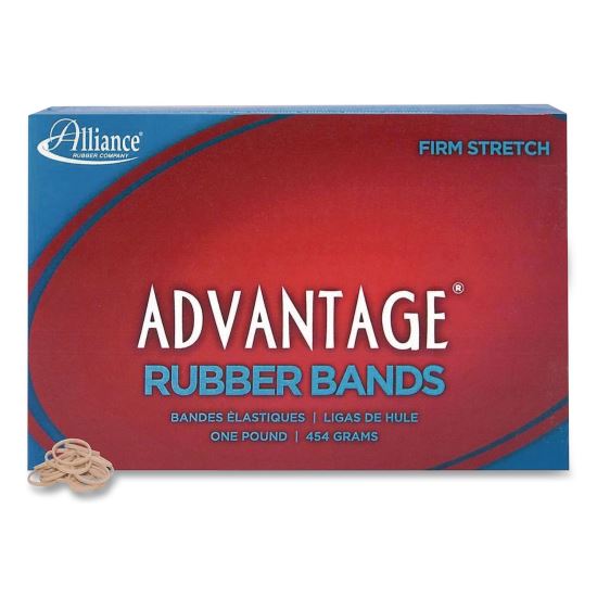 Advantage Multi-Purpose Rubber Band, Size 8, Natural Crepe, 1 lb Box, 5,200/Box1