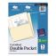 Untabbed Double Pocket Dividers, 9.19 x 11, Manila, 5/Pack1