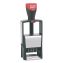 4-In-1 Message Date Stamp, 5 Years, ENTERED/FAXED/PAID/RECEIVED, 1.75 x 1.12, Red/Blue Ink1
