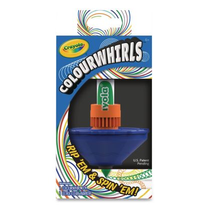 Colourwhirls Toy, (1) Colourwhirls Set/(1) Crayola Ultra-Clean Washable Marker/Step-by-Step Instruction Sheet1