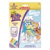 Bluey Color and Erase Reusable Puzzle Set, (12) Double Sided Bluey Puzzle Pieces and (4) Washable Markers1