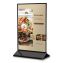 Tabletop Sign and Menu Holder, 4 x 6 Insert, Clear with Black Frame1