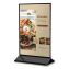 Tabletop Sign and Menu Holder, 8.5 x 11 Insert, Clear with Black Frame1