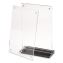 Acrylic Tabletop Sign Holder, 4 x 6 Insert, Clear1