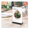 Acrylic Tabletop Sign Holder, 4 x 6 Insert, Clear2