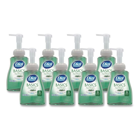 Basics Hypoallergenic Foaming Hand Wash, Aquatic, 10 oz, 8/Carton1