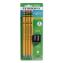 Ticonderoga My First Wooden Pencil, HB (#2), Black Lead, Yellow Barrel, 4/Pack1