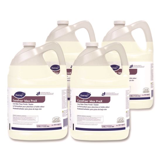Carefree Max ProX Low Odor Floor Finish Sealer, 1 gal Bottle, 4/Carton1