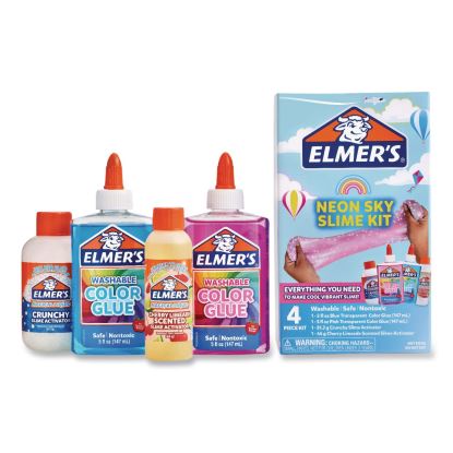 Neon Sky Slime Kit, Assorted Colors1