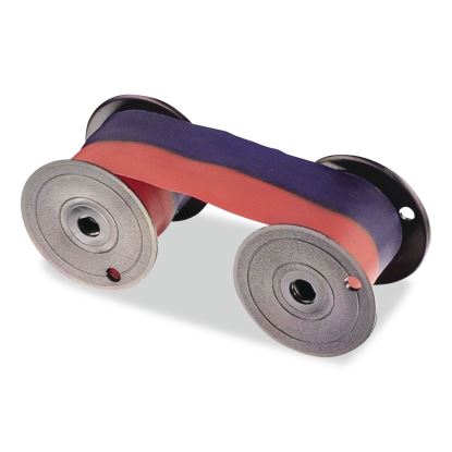 72CN Time Clock Ribbon, Red/Blue1