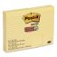 Canary Yellow Pads Combo Pack, (6) Unruled 1.88 x 1.88, (3) Note Ruled 4 x 4, (3) Note Ruled 4 x 6, 90 Sheets/Pad, 12 Pads/PK1