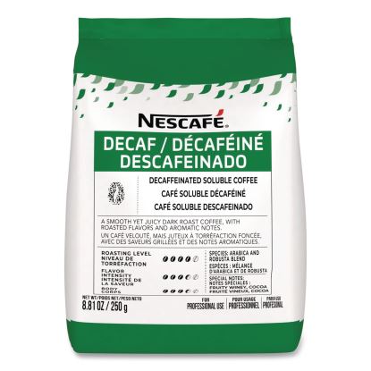 Bulk Decaf Ground Coffee, Arabica, 8.81 oz Bag, 4/Carton1