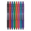 EnerGel X Gel Pen, Retractable, Medium 0.7 mm, Assorted Ink and Barrel Colors, 8/Pack2