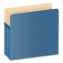 Colored File Pockets, 3.5" Expansion, Letter Size, Blue1