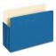 Colored File Pockets, 5.25" Expansion, Letter Size, Blue1