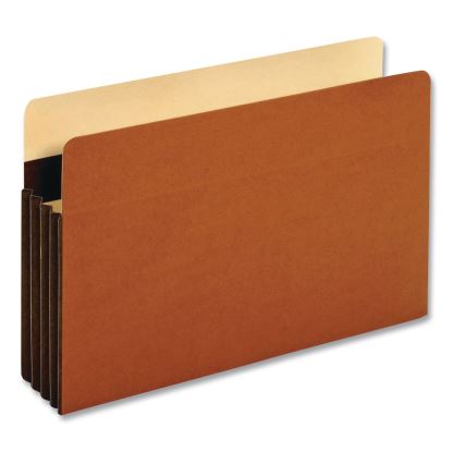 Tyvek-Reinforced File Pocket, 3.5" Expansion, Legal Size, Brown, 10/Box1