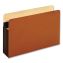 Tyvek-Reinforced File Pocket, 3.5" Expansion, Legal Size, Brown, 10/Box1