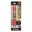 G2 Premium Gel Pen, Retractable, Fine 0.7 mm, Red Ink, Smoke/Red Barrel, 2/Pack1