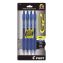 G2 Premium Gel Pen, Retractable, Fine 0.7 mm, Blue Ink, Smoke/Blue Barrel, 4/Pack1