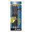 FriXion Ball Clicker Erasable Gel Pen, Retractable, Fine 0.7 mm, Black Ink, Black Barrel, 3/Pack1