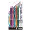Acroball Colors Advanced Ink Hybrid Gel Pen, Retractable, Medium 1 mm, Assorted Ink/Barrel Colors, 5/Pack1