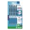 B2P Bottle-to-Pen Recycled Ballpoint Pen, Retractable, Fine 0.7 mm, Black Ink, Translucent Blue Barrel, 5/Pack1