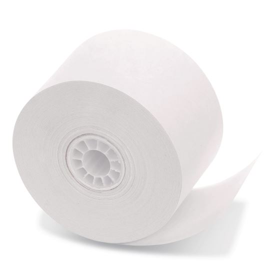 Impact Bond Paper Rolls, 1.75" x 150 ft, White, 10/Pack1