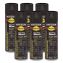 Hard Hat High Performance V2100 System Rust Preventive Enamel Spray Paint, Semi-Gloss Black, 15 oz Aerosol Can, 6/Carton1