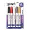Permanent Paint Marker, Medium Bullet Tip, Assorted, 5/Pack1