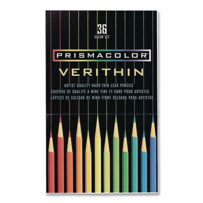 Verithin Colored Pencils, Assorted Lead and Barrel Colors, 36/Set1