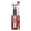 Retractable Permanent Marker, Fine Tip, Black, 2/Pack1