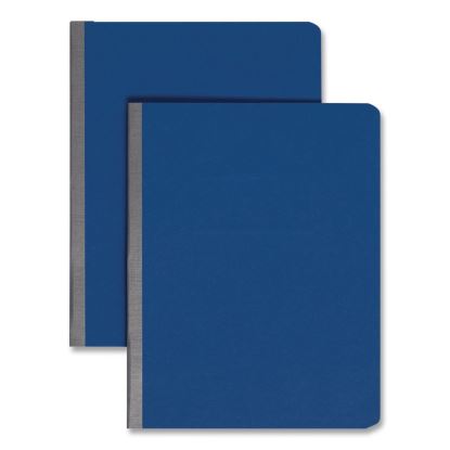 Prong Fastener Pressboard Report Cover, Two-Piece Prong Fastener, 3" Capacity, 8.5 x 11, Dark Blue/Dark Blue, 25/Box1